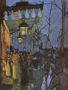 Louis Anquetin Avene de Clicky-five o-clock in the Evening oil